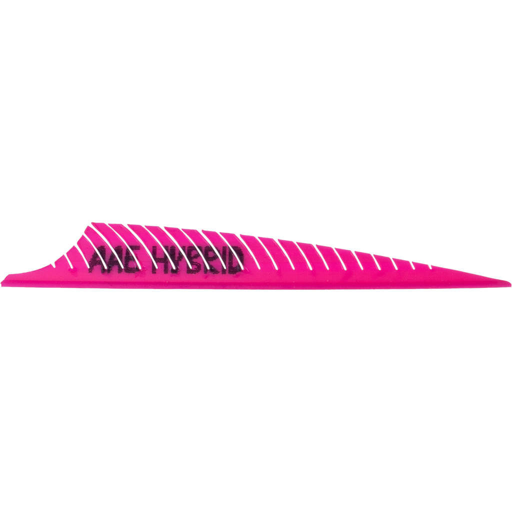 AAE HYPHNXHP50 Hybrid PHNX Vanes Hot Pink 3.5" 50 Pack - AAE