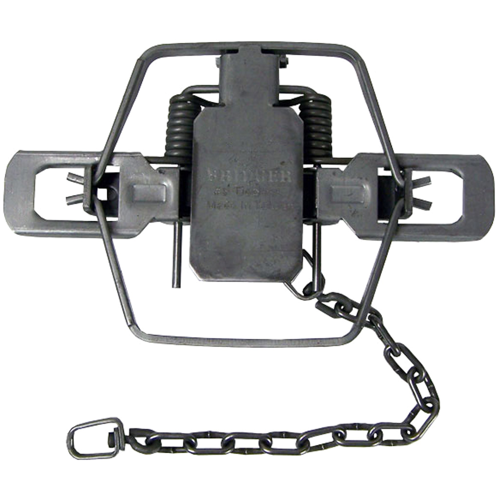 Bridger B-3DOG 2-Coil Dogless Trap, 6 1/16" Jaw, Coyote/Bobcat - Minnesota Trapline
