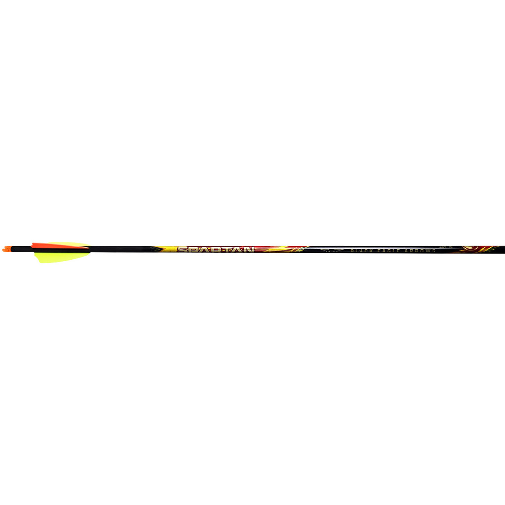Black Eagle 33858 Spartan Arrows .003 400 2.5" Shield Cut 6-Pack