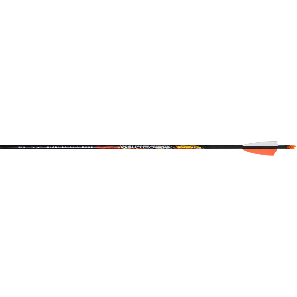 Black Eagle 33891 X Impact Arrows .001 500 2.5" Shield Cut 6-Pack