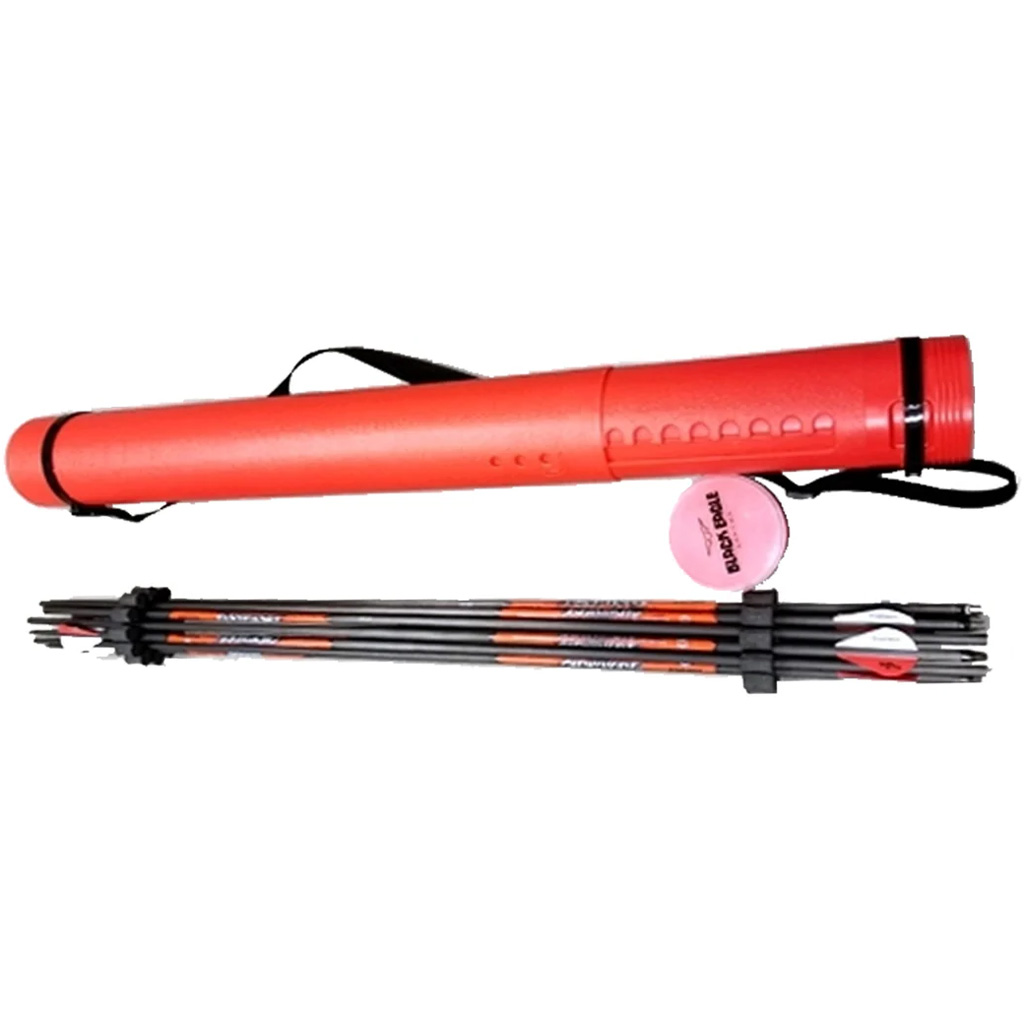 Black Eagle 1781 Arrow Tube, Durable Storage, Black - Black Eagle