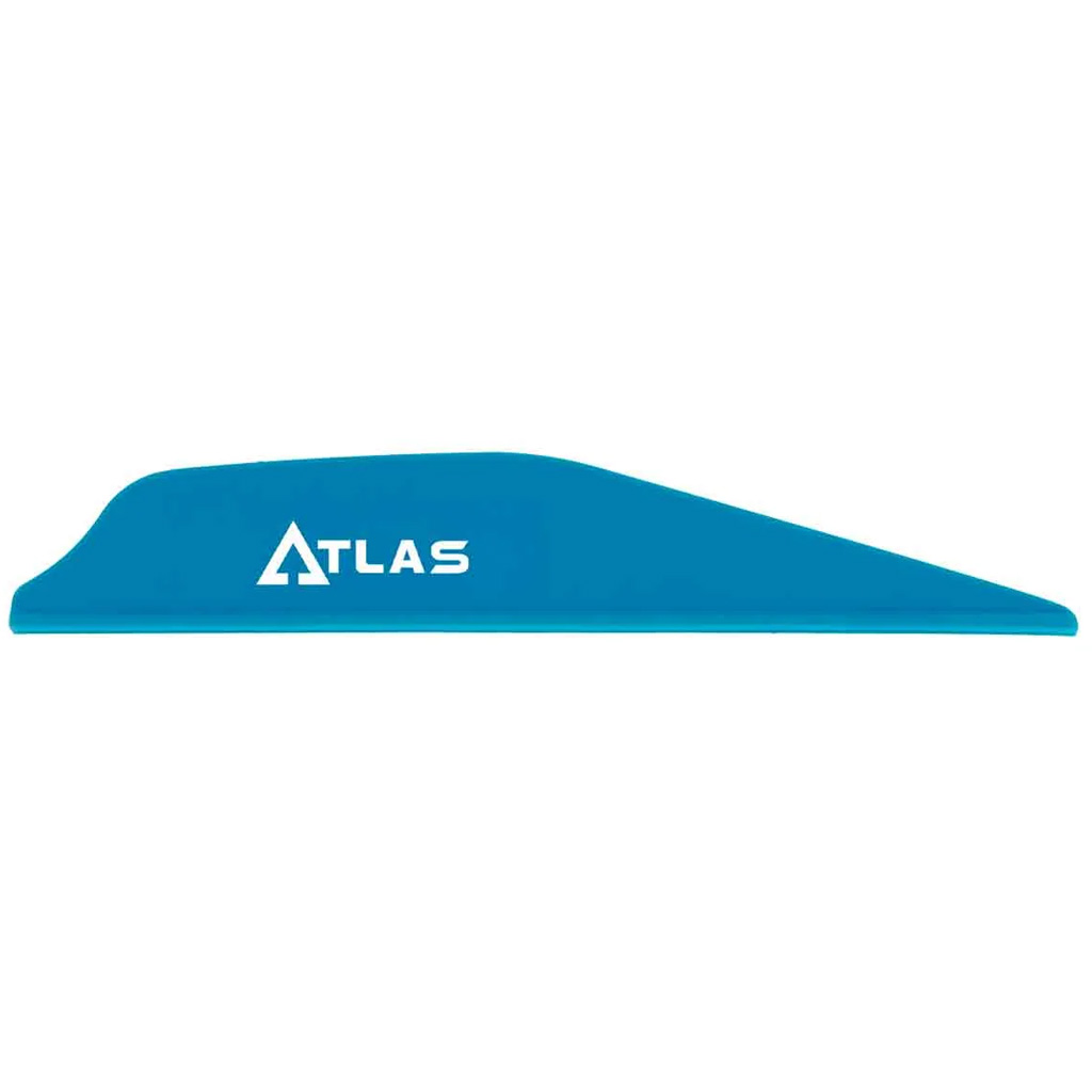 Bohning 101072SB28 Atlas Vanes Satin Blue 100pk AR1000 Material