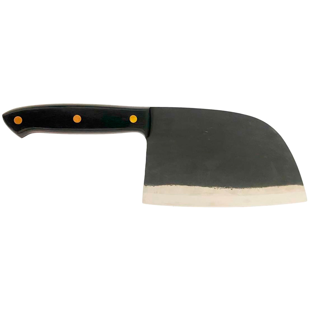 SZCO Watchfire WF4000 6.75" Serbian Cleaver Knife with Sheath