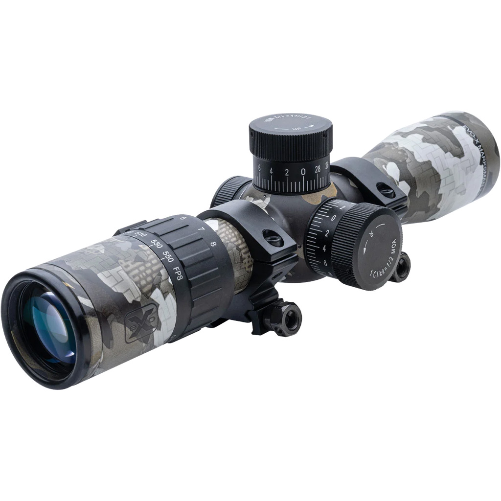 TenPoint EVO-X Marksman Elite 3.0 Scope Turret Adjustment Vektra Camo - TenPoint