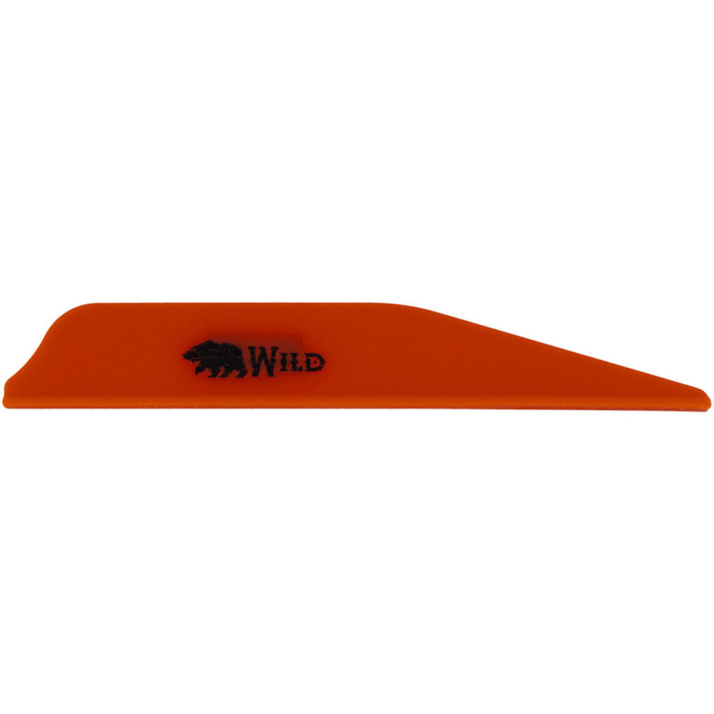 Bohning Wild Vanes 3 in. Red 100 pk. - Bohning