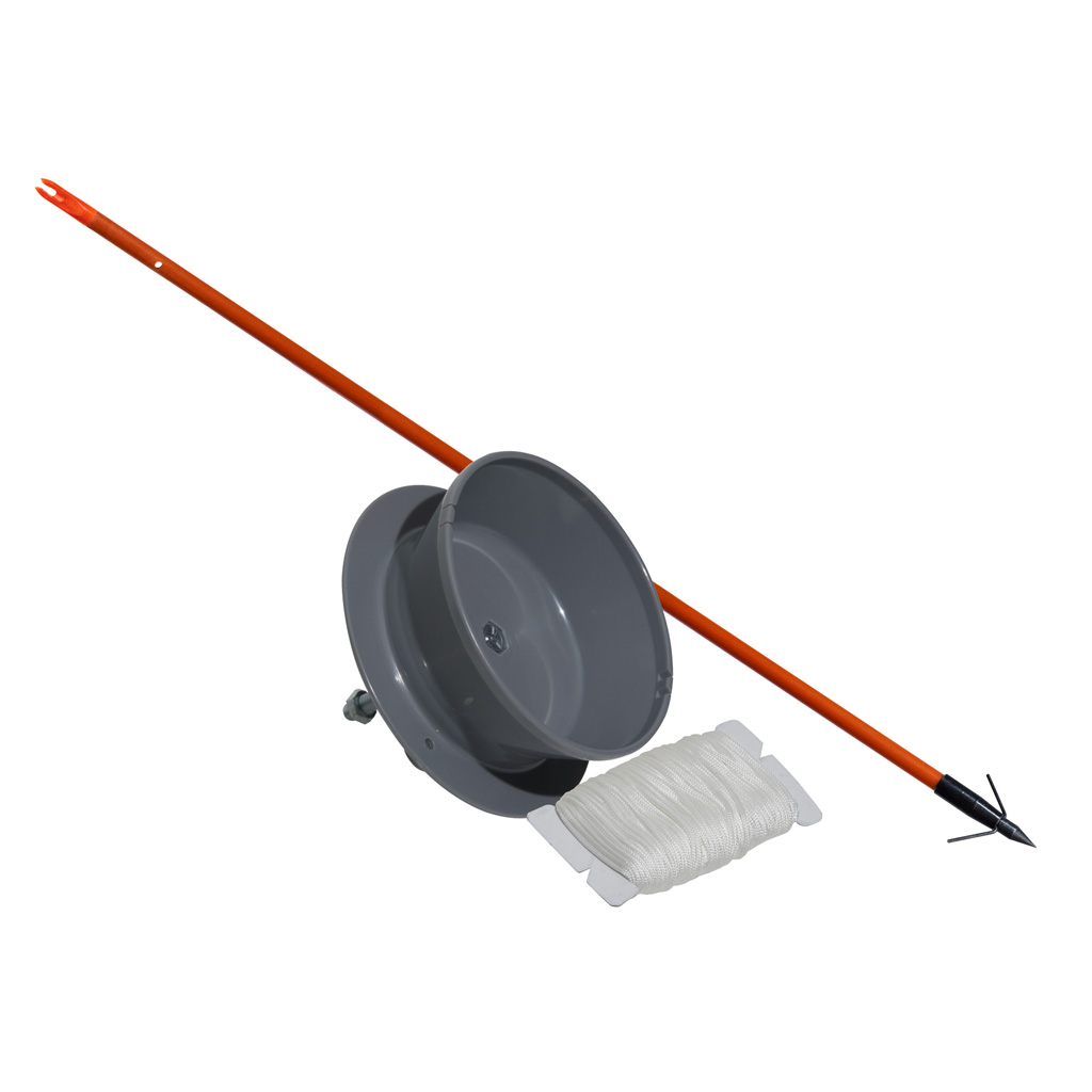 Fin Finder 10283 Raider Bowfishing Package, 32" Arrow, Drum Reel