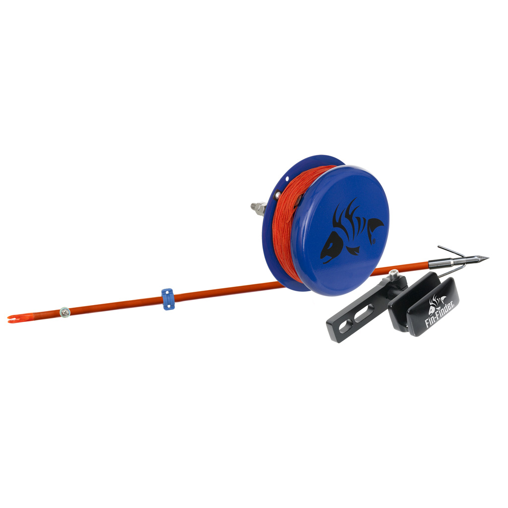 Fin Finder 10284 Raider Pro Bowfishing Package, 32" Arrow, HD Drum Reel