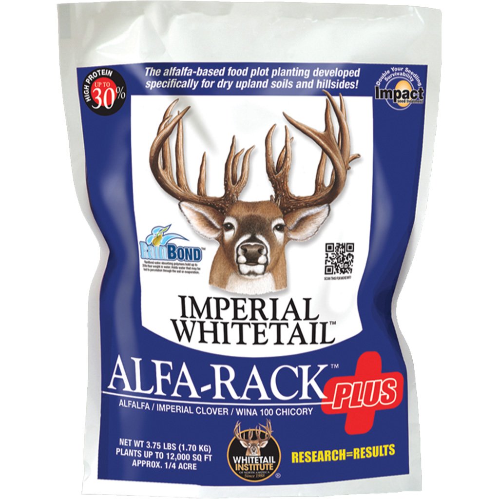 Whitetail Institute IAP3.75 Alfa Rack Plus Seed 3.75lb, Drought Resistant
