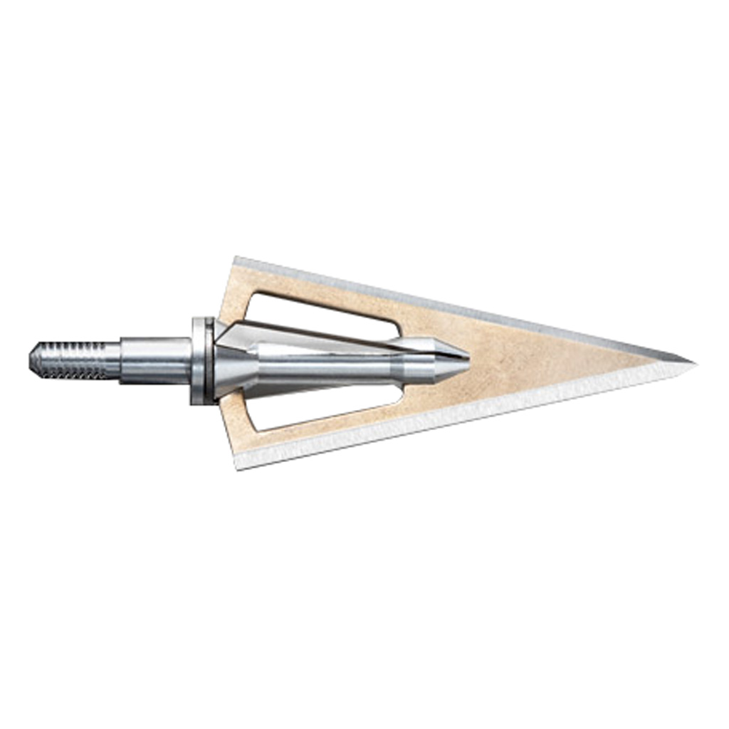 Steel Force SF25003 Broadheads 4 Blade 100gr 3pk Stainless Steel - Steel Force