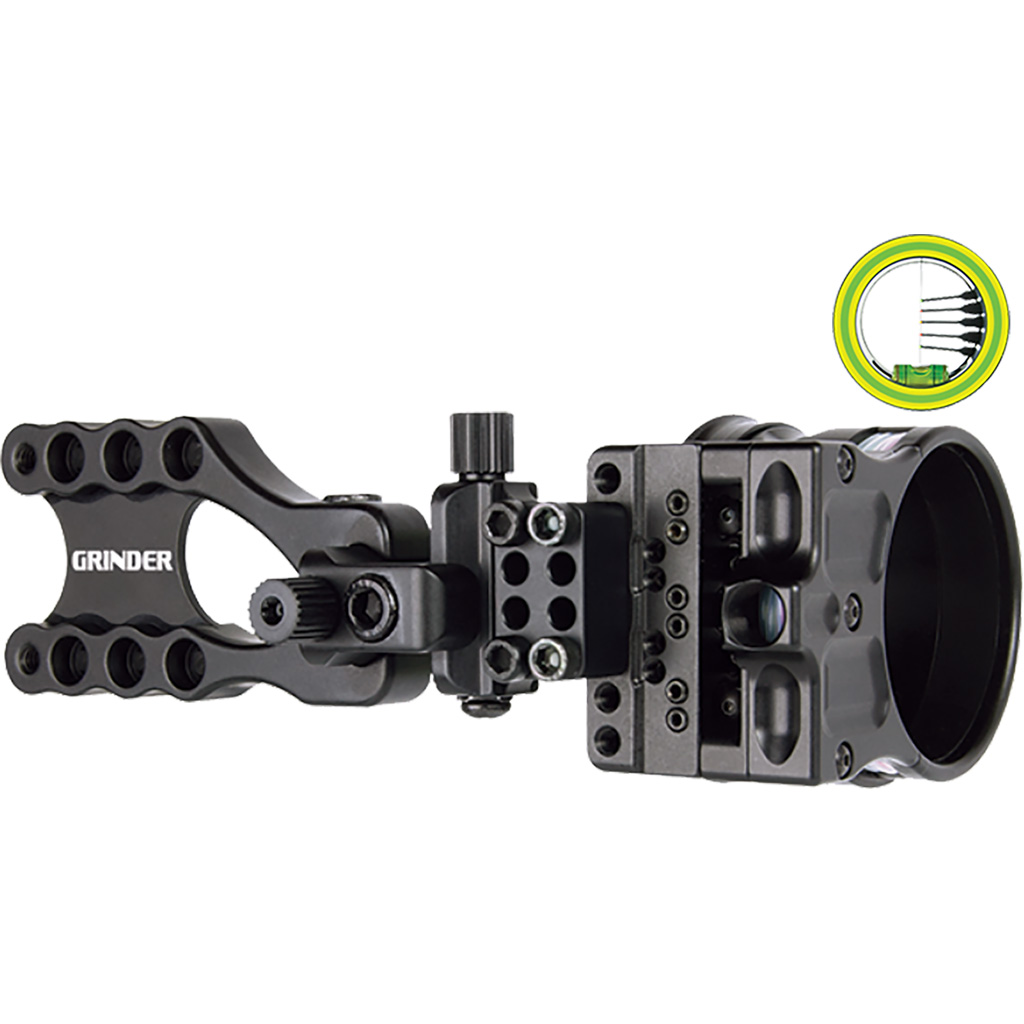 Spot Hogg GR5RH10MRT Grinder MRT Sight 5 Pin .010 RH 6061 Aluminum