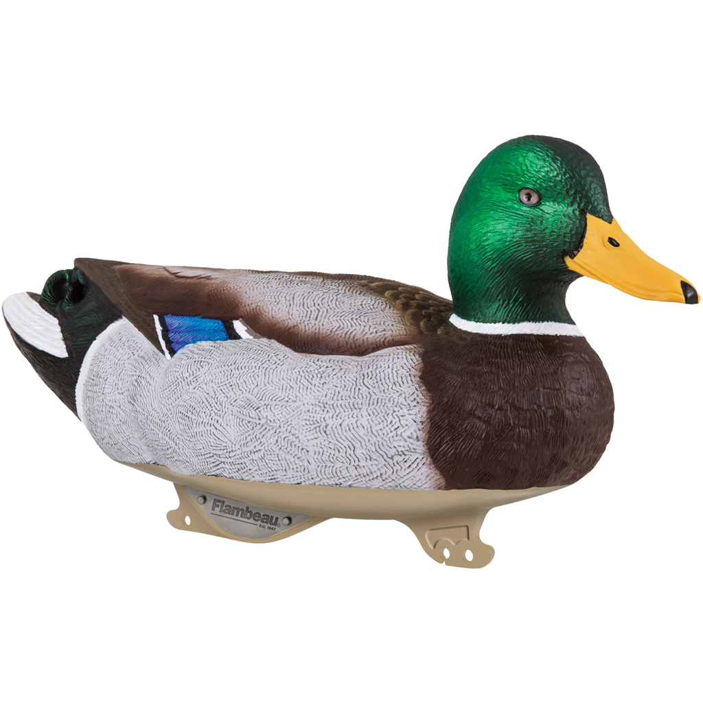 Flambeau 1215GSD Gunning Series Mallard Decoy 6-Pack, UVision Paint