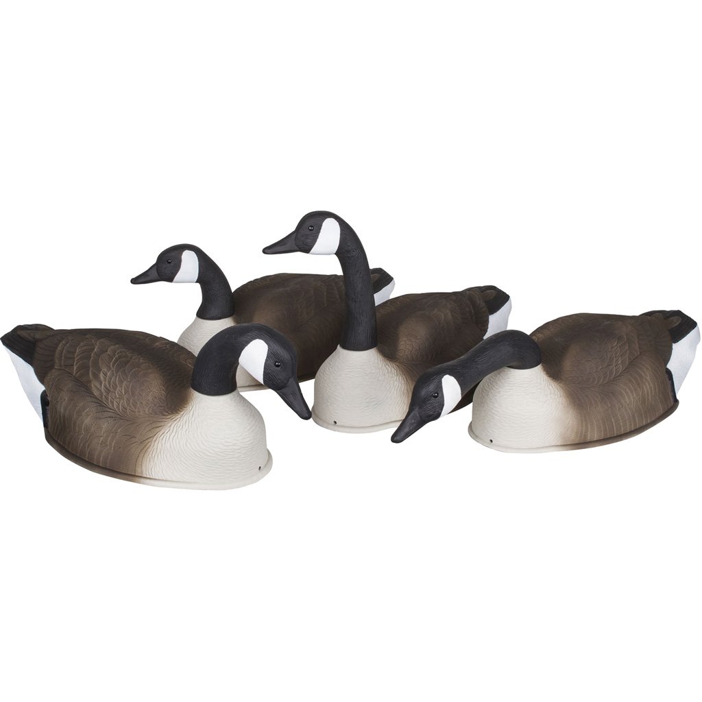 Flambeau 8866SGS Canada Goose Decoy 4-Pack, UVision Paint, Stackable