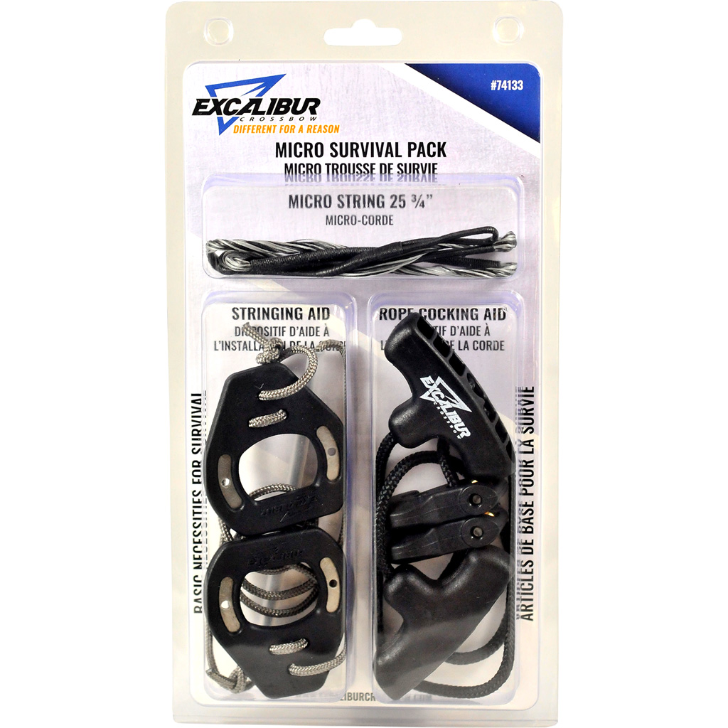 Buy Excalibur 74133 Micro Survival Pack: String, Rope Cocker, Stringing Aid online