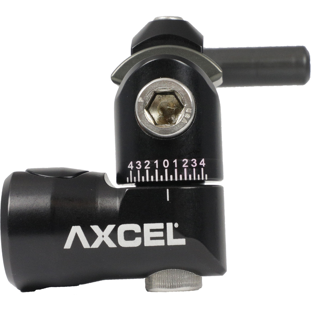 Axcel STOM-BK TriLock Adjustable Offset Mount Black, CNC Machined