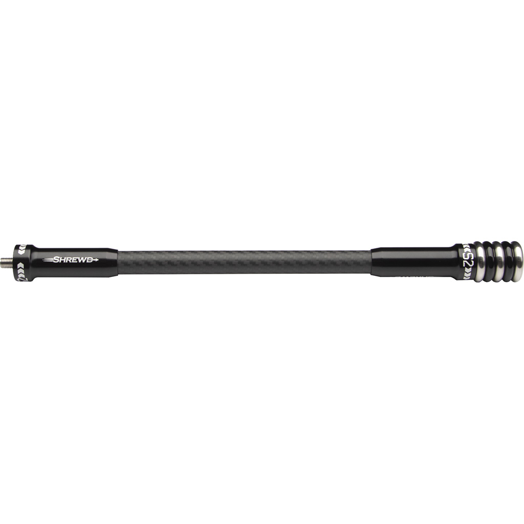 Shrewd SMSS210 S2 Stabilizer Matte Black 10" Carbon with Weights