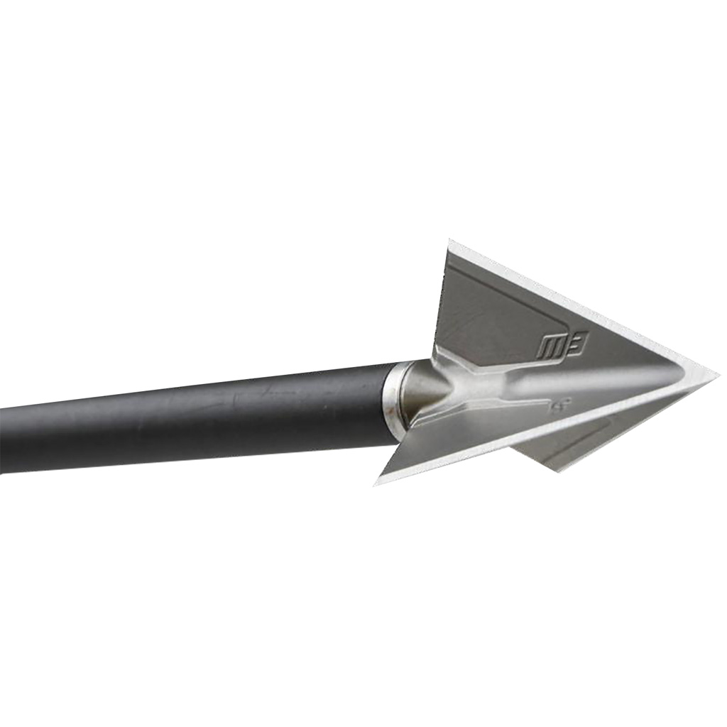G5 Montec M3 Broadhead 125gr 3pk 1.0625" Cut Diameter All-Steel Non-Vented