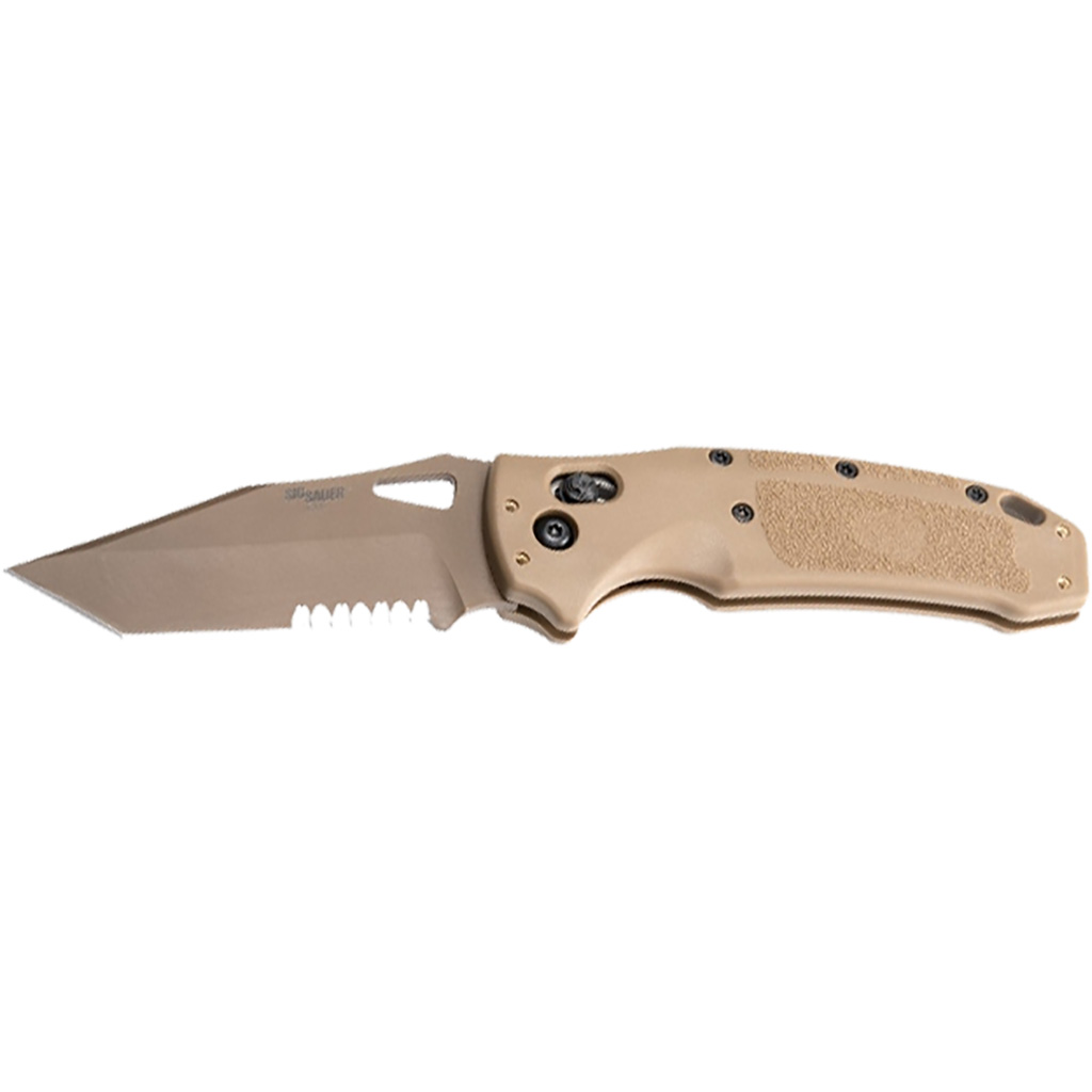Hogue 36363 Sig Sauer K320 M17 Knife, Coyote Tan, 3.5" Tanto, S30V Steel