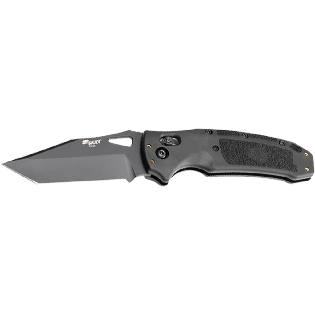 Hogue K320 Nitron 3.5 Inch Tanto Blade Able Lock Black Folder