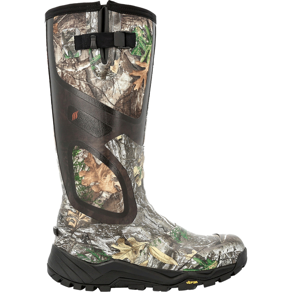 Rocky RKS0540-M-9 XRB Boot Realtree Edge 7mm Neoprene Vibram Outsole
