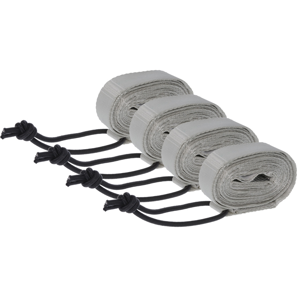 Hawk HWK-HSTRAP-4PK Helium Straps 1" Cam Buckle, Gray, 4 Pack - Hawk Treestands
