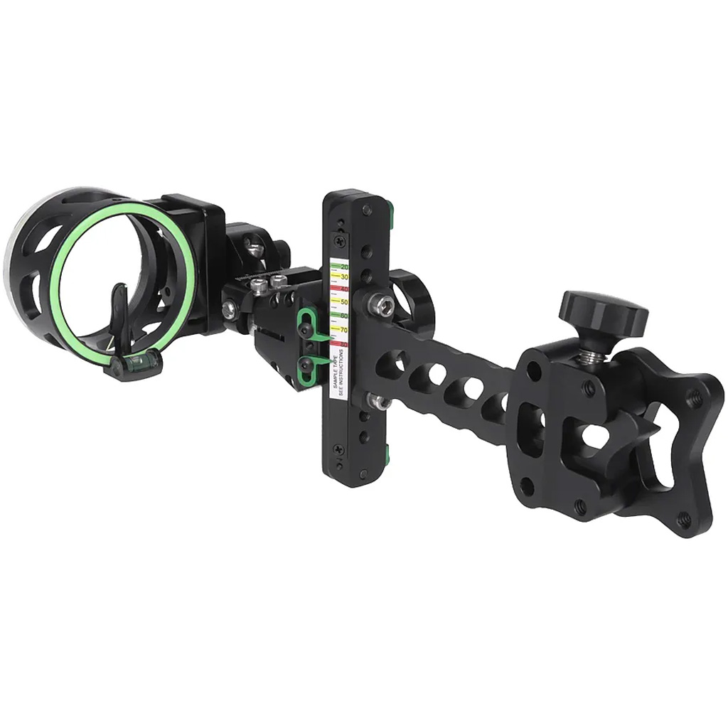 Aegis TG-AG2210B Fiber-Optic Sight Black 1-Pin .019 Helical Gear