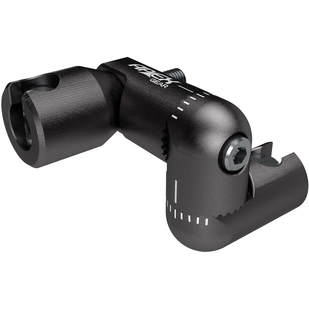Apex TG-AG446B Offset Mount Black Quick Disconnect 5-Position Aluminum - Apex Tactical Specialties