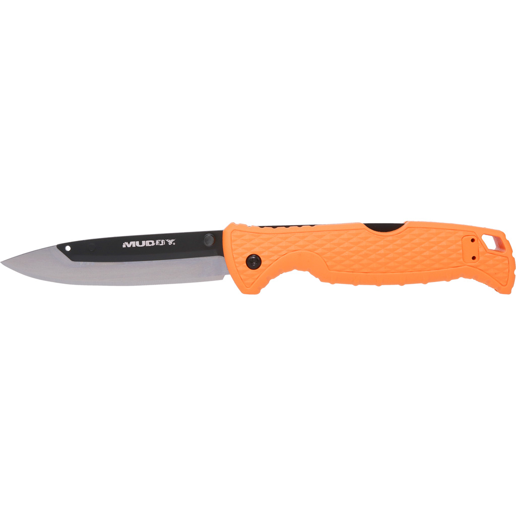 Muddy 35RB5Z Swap Knife Orange, 5 Blades, 3.5" 420J2 Steel Blade
