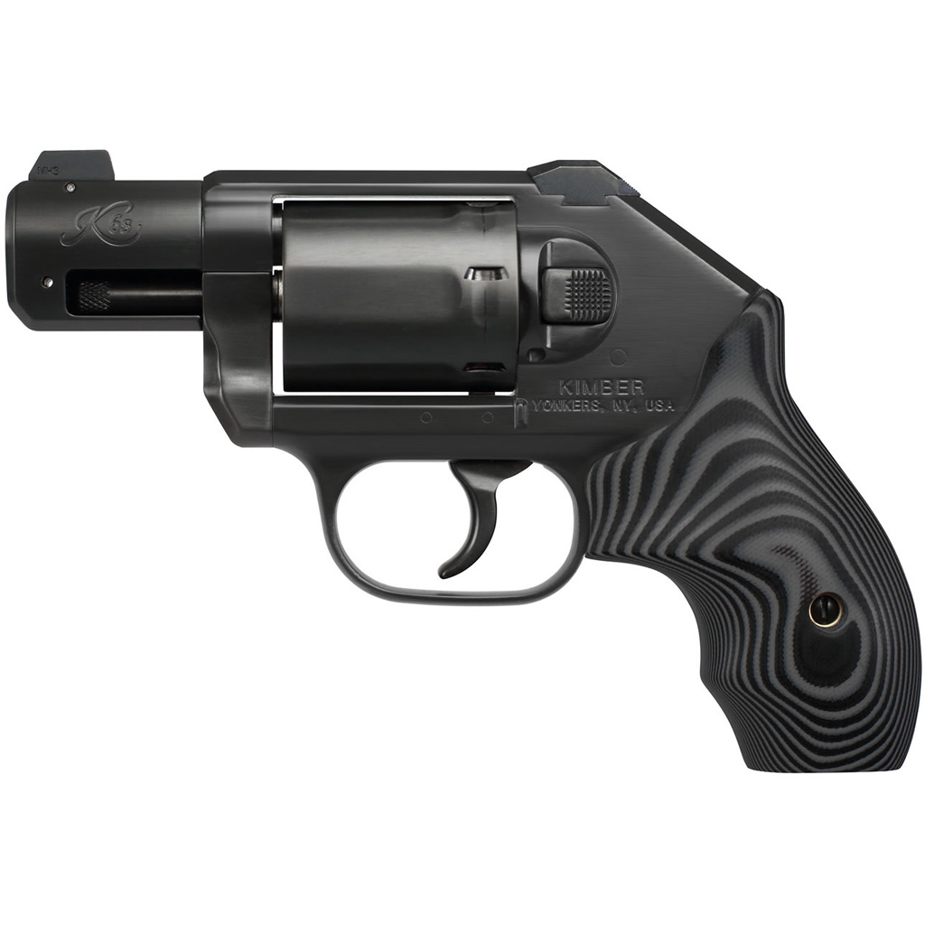 Kimber K6S DC 357 Magnum Revolver 2" Barrel Matte Black G10 Grips