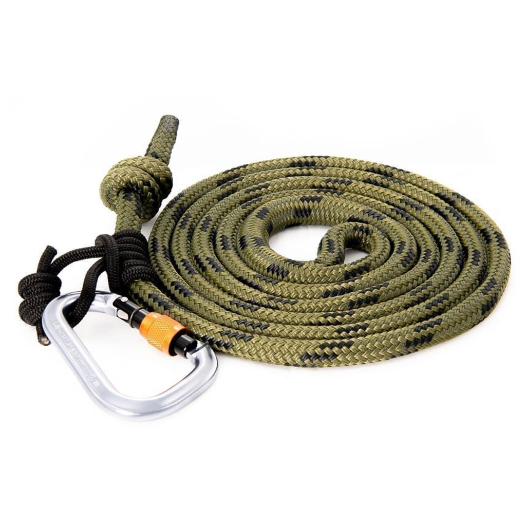 Tethrd Linemans Belt Kit 11mm Rope 2 Carabiners Prusik Cord