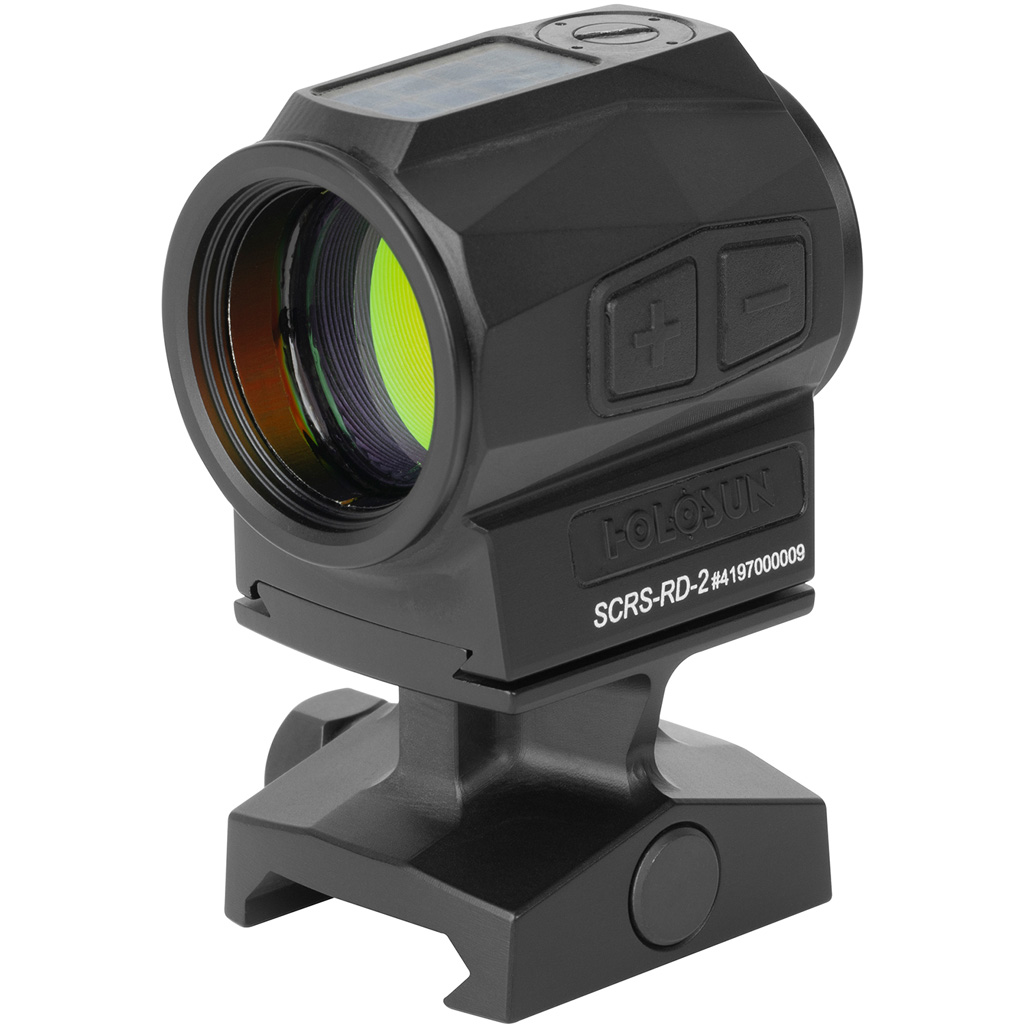 Holosun SCRS-RD-2 Red Dot Solar Sight 2MOA Compact Aluminum Tube