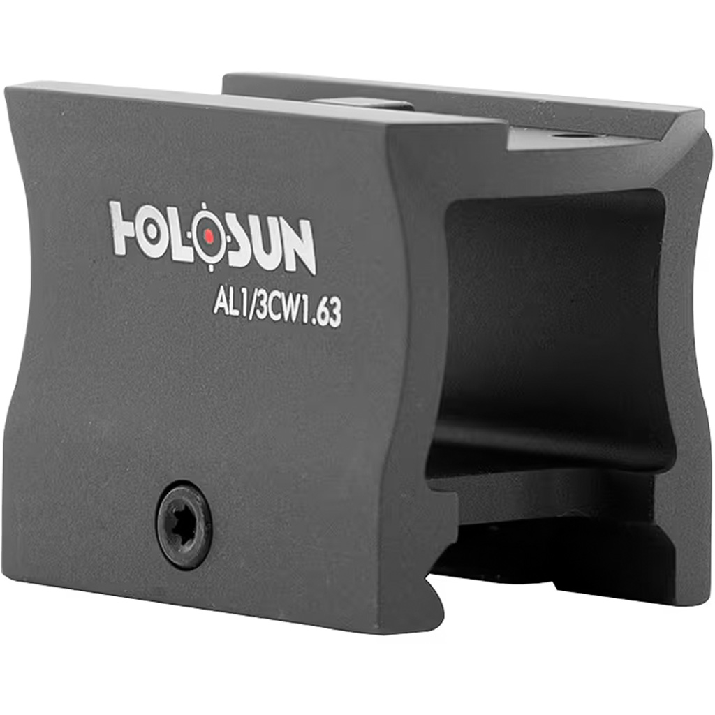 Holosun AL1/3CW1.63 Red Dot Sight Mount 6061 T6 Aluminum Co-Witness
