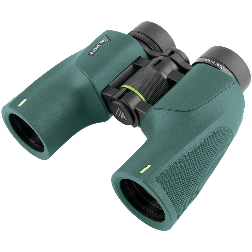 Alpen 318 Shasta Ridge Porro Binoculars 10X36 Green - Alpen Optics