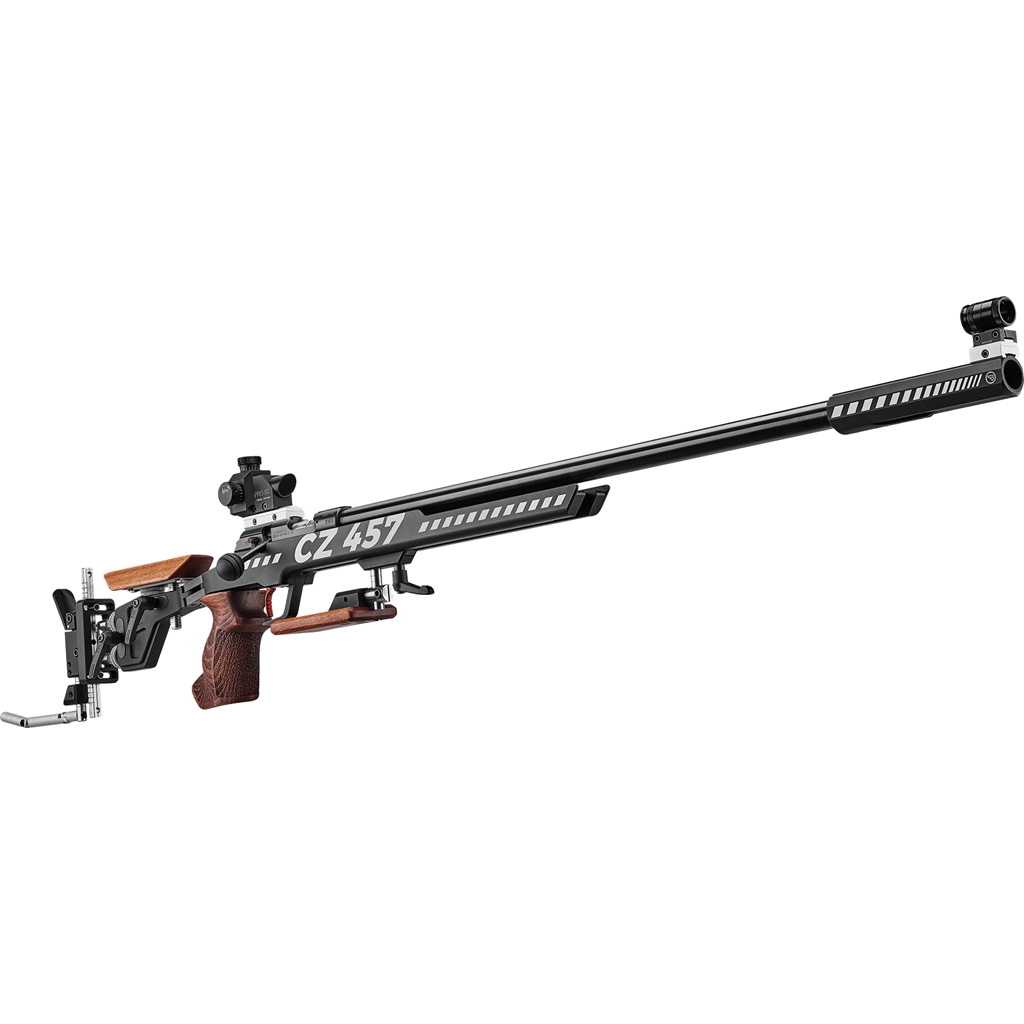 CZ 457 Target Rifle 22LR 26 in. BLK w/ADJ Alum Chassis & Diopter Sight