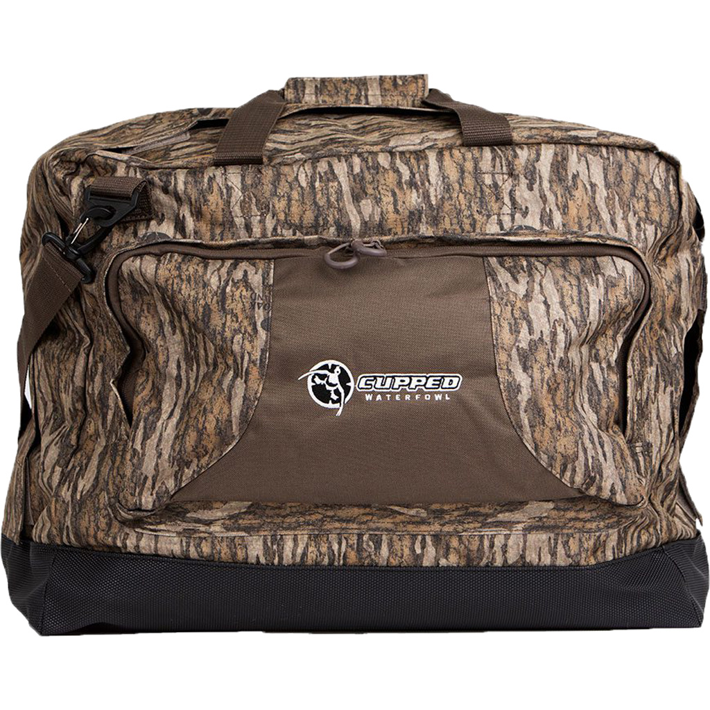 Cupped CU2223 Wader Bag Mossy Oak Bottomlands, Waterproof, Airline Approved