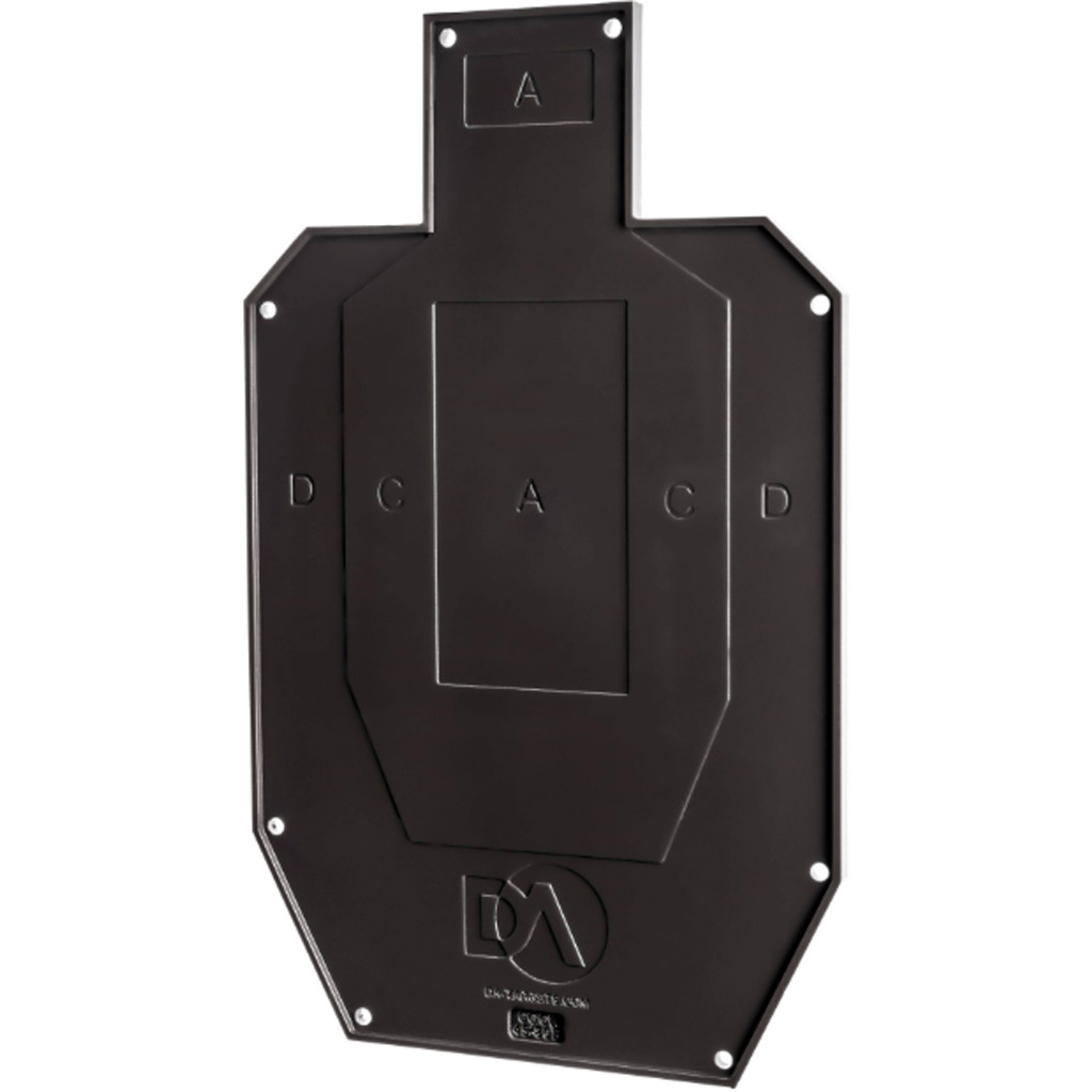 DA Targets DA-HSL-C-1 Reactive Silhouette Target, Half-Size, Self-Healing