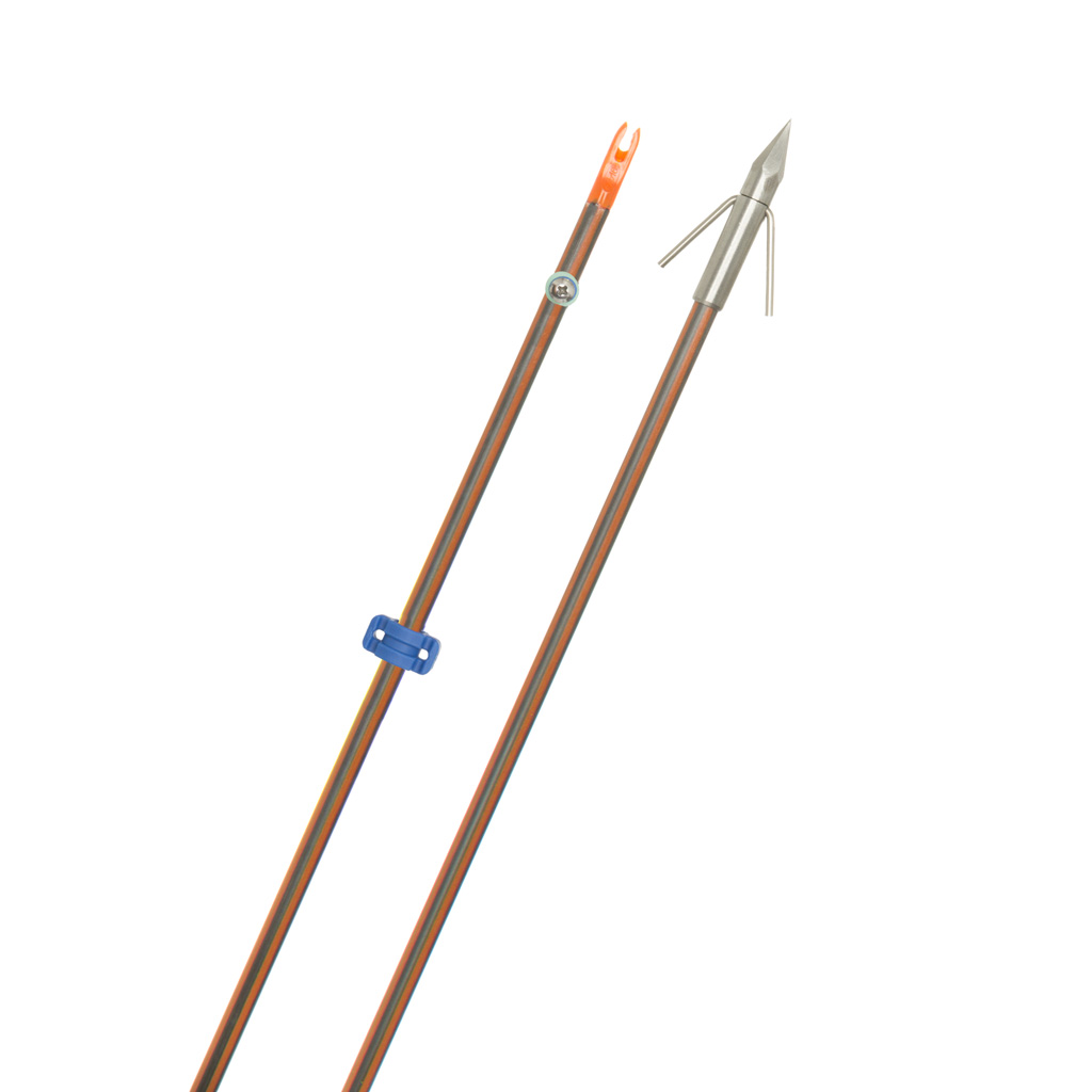 Fin Finder 13184 Hydro Carbon IL Bowfishing Arrow 29.5" Big Head Point