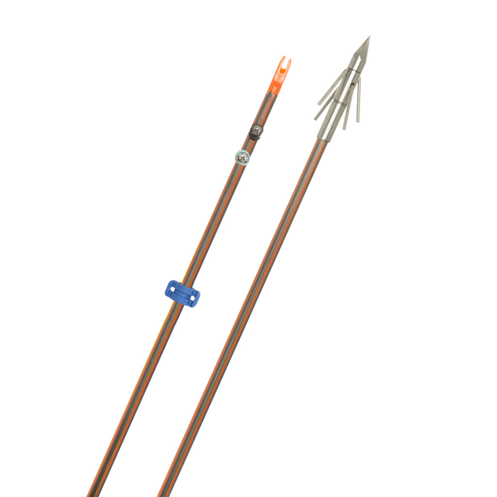 Fin Finder 13187 Hydro Carbon IL Bowfishing Arrow 29.5" Big Head Point