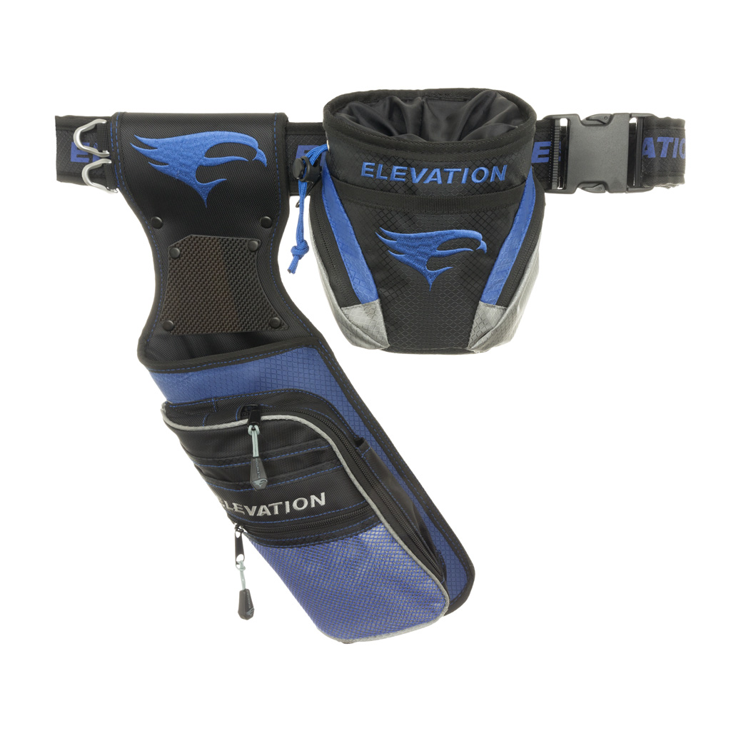 Elevation 13219 Nerve Field Quiver Package Blue RH with Pro Quiver Belt