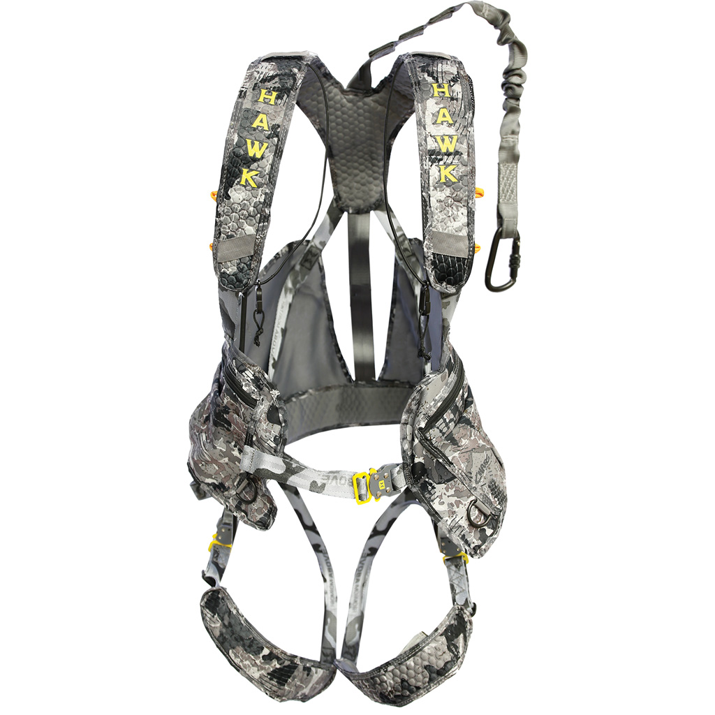Hawk HWK-HH700 Elevate Pro Safety Harness, Padded Straps, Quick Set - Hawk Treestands