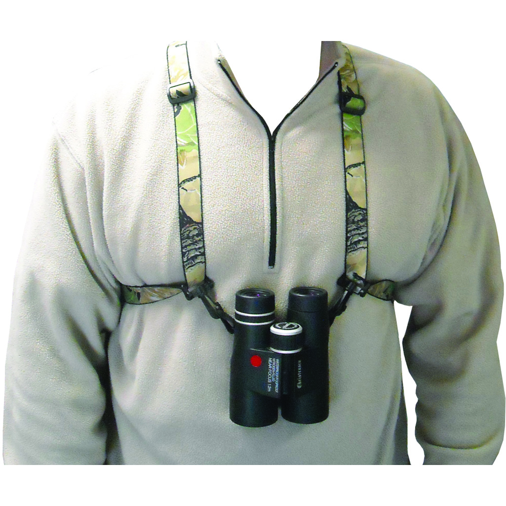 Buy Horn Hunter A07000CM Bino Harness System Camo, Elastic, Neck Strain-Free online