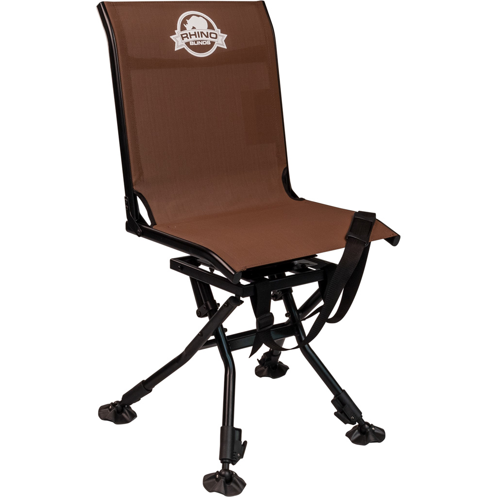 Rhino RC-009 Swivel Chair Black Texteline 360 deg Silent Swivel Steel Frame
