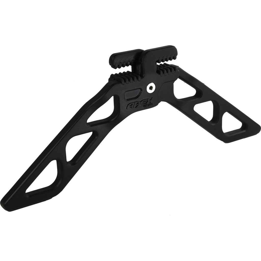 Apex TG-AG311A Split-Grip Bow Stand Black, Compact Folding Design - Apex Tactical Specialties