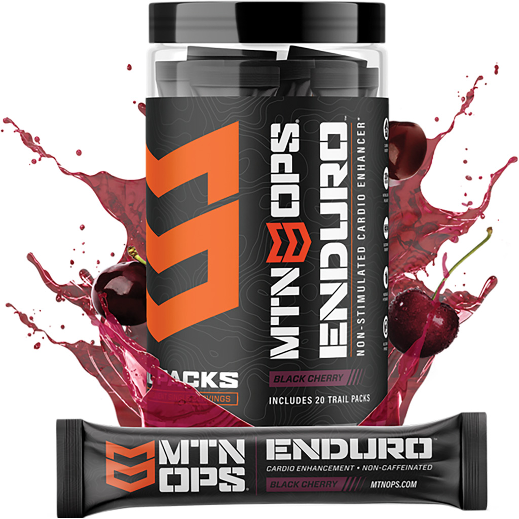 MTN OPS 1102580320 Enduro Cardio Enhancement Black Cherry 20 Pack - MTN OPS