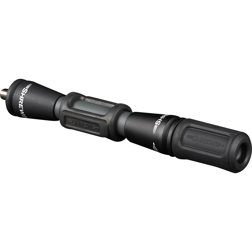 Shrewd SMSHVANTAGE7FG Vantage Stabilizer 7" Forge Grey, HiLo Dampers - Shrewd Archery