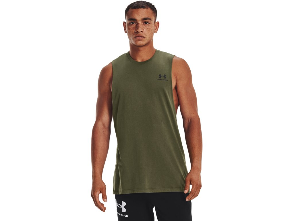 Men's UA Sportstyle Left Chest Cut-Off Tank - Under Armour