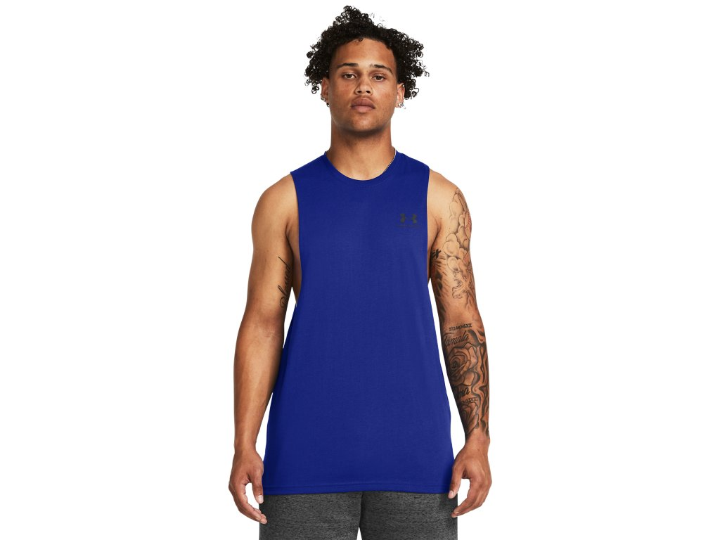 Men's UA Sportstyle Left Chest Cut-Off Tank - Under Armour