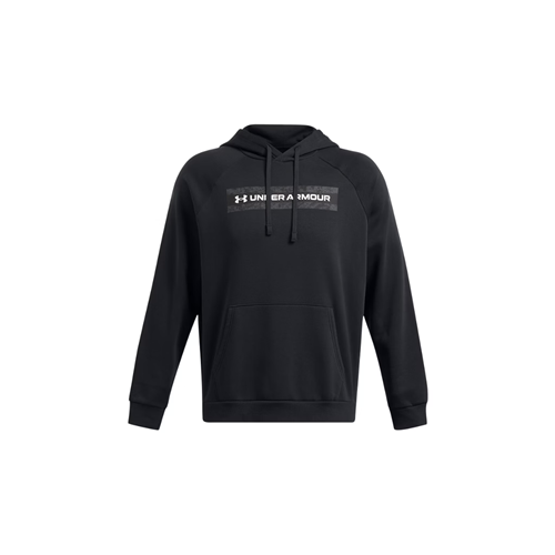 Men's UA Rival Fleece Camo Chest Stripe Hoodie - Under Armour