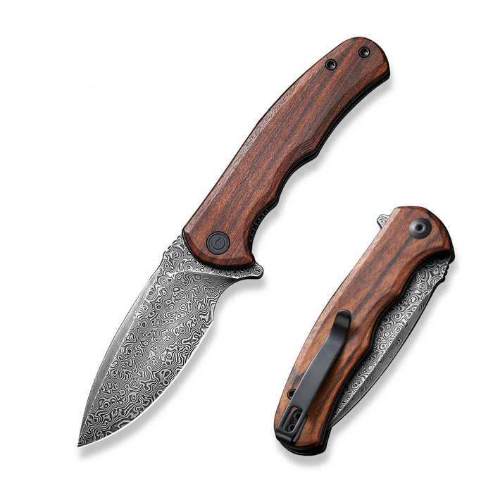 Civivi CIV MINI PRAXIS WOOD 2.98 DP Ceramic Ball Bearing Pivot .000