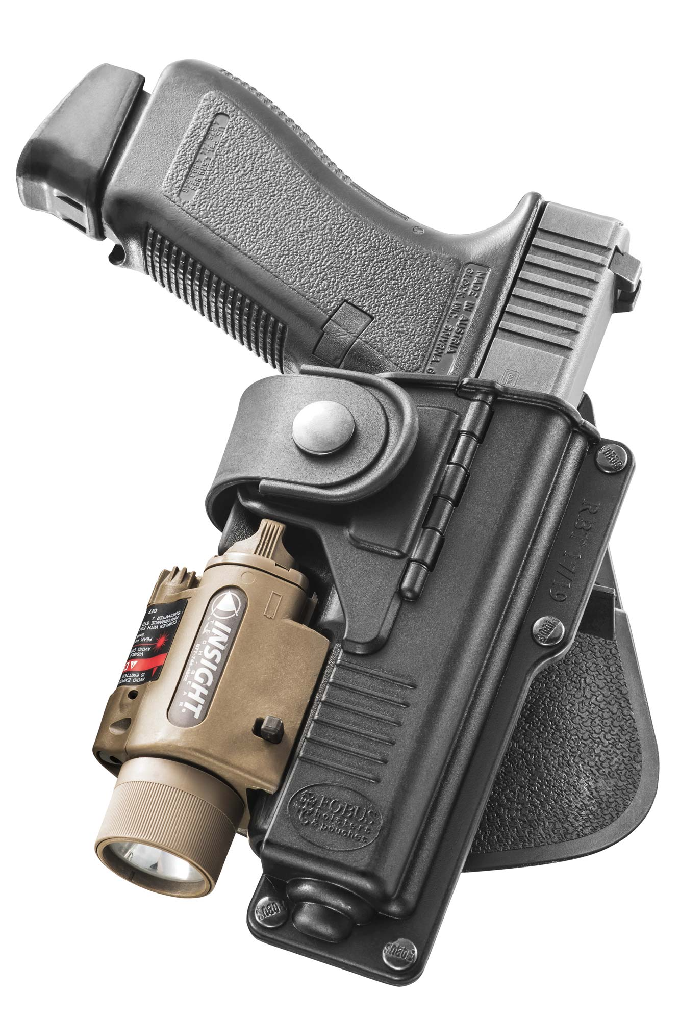Fobus OWB Holster for GLOCK / Shadow SW MP Pro 9mm & .40 Full Right