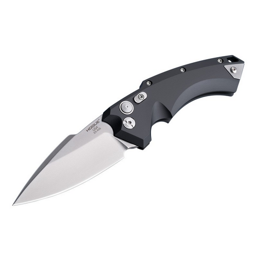 Hogue 34530 EX-A05 3.5" Folder CPM154 Spear Point Blade Tumbled Finish - Black Aluminum Frame